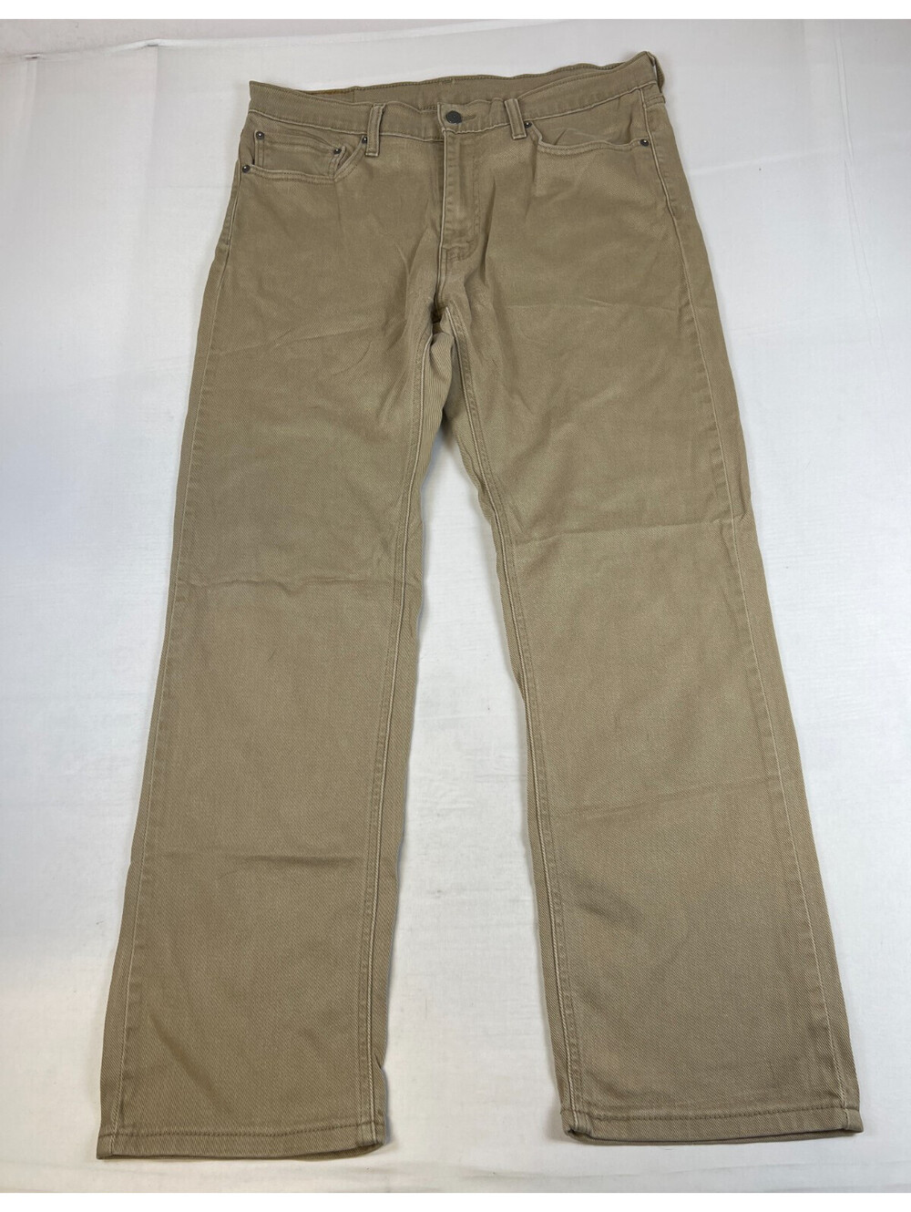 Levi's Men 36x32 541 Athletic Fit Pants Khaki Beige Cotton Blend Retro